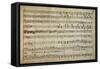 Music Score of Armida, 1771-Antonio Salieri-Framed Stretched Canvas