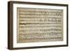 Music Score of Armida, 1771-Antonio Salieri-Framed Giclee Print