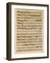 Music Score of Artaserse, 1730-Johann Adolf Hasse-Framed Giclee Print