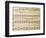 Music Sheet of Sonata No 10-Domenico Scarlatti-Framed Giclee Print