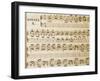 Music Sheet of Sonata No 10-Domenico Scarlatti-Framed Giclee Print