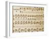 Music Sheet of Sonata No 10-Domenico Scarlatti-Framed Giclee Print