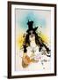 Music, Slash, 2009 (drawing)-Ralph Steadman-Framed Giclee Print