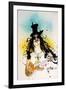 Music, Slash, 2009 (drawing)-Ralph Steadman-Framed Giclee Print