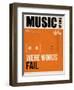 Music Speaks Were Words Fail-NaxArt-Framed Art Print