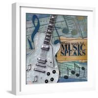 Music Speaks-Diane Stimson-Framed Premium Giclee Print