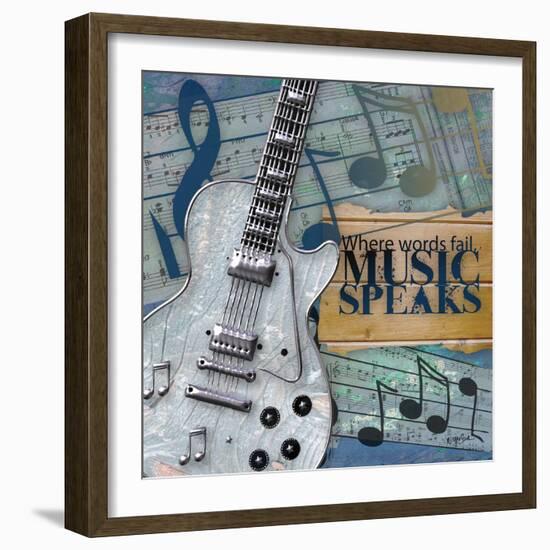 Music Speaks-Diane Stimson-Framed Art Print