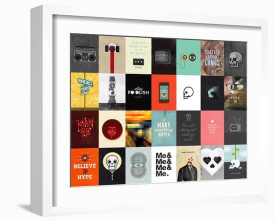 Music Technology Media-Hannes Beer-Framed Art Print