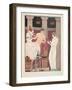 Music Therapy, Illustration from 'The Works of Hippocrates', 1934 (Colour Litho)-Joseph Kuhn-Regnier-Framed Giclee Print