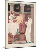 Music Therapy, Illustration from 'The Works of Hippocrates', 1934 (Colour Litho)-Joseph Kuhn-Regnier-Mounted Giclee Print