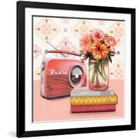 Music to My Ears Vintage Vignette-Art Atelier Alliance-Framed Premium Giclee Print