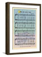 Music to Utah's State Song-null-Framed Art Print