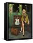 Music Traveler 2-Leah Saulnier-Framed Stretched Canvas