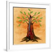 Music Tree-Ata Alishahi-Framed Giclee Print