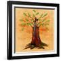 Music Tree-Ata Alishahi-Framed Giclee Print