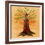 Music Tree-Ata Alishahi-Framed Giclee Print