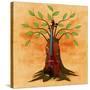 Music Tree-Ata Alishahi-Stretched Canvas