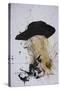 Music, Willie Nelson (drawing)-Ralph Steadman-Stretched Canvas