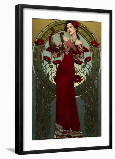 Music-Atelier Sommerland-Framed Art Print