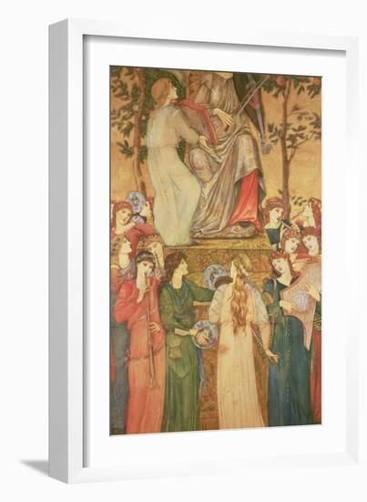 Music-Edward Burne-Jones-Framed Giclee Print