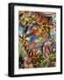 Music-Abstract Graffiti-Framed Giclee Print