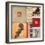 Music-Hakimipour-ritter-Framed Art Print