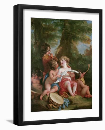 Music-Angelica Kauffmann-Framed Giclee Print