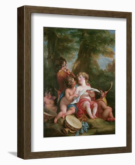 Music-Angelica Kauffmann-Framed Giclee Print