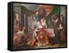 Music-Jacques Francois Courtin-Framed Stretched Canvas