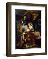 Music-Jacques Francois Courtin-Framed Giclee Print