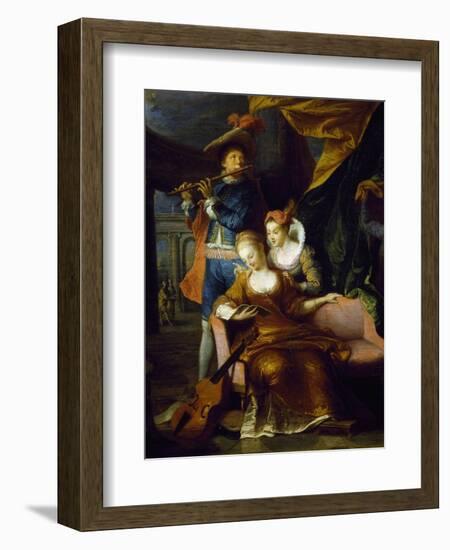 Music-Jacques Francois Courtin-Framed Giclee Print