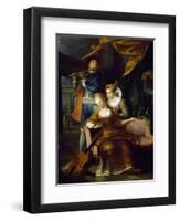 Music-Jacques Francois Courtin-Framed Giclee Print