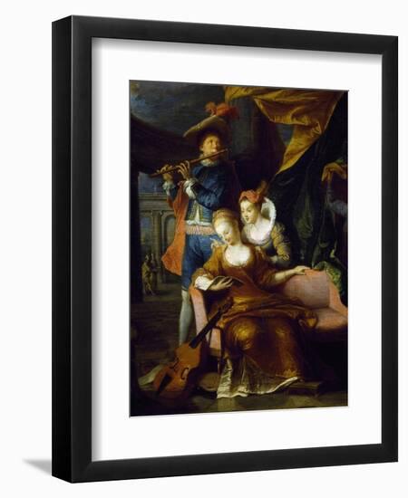 Music-Jacques Francois Courtin-Framed Giclee Print