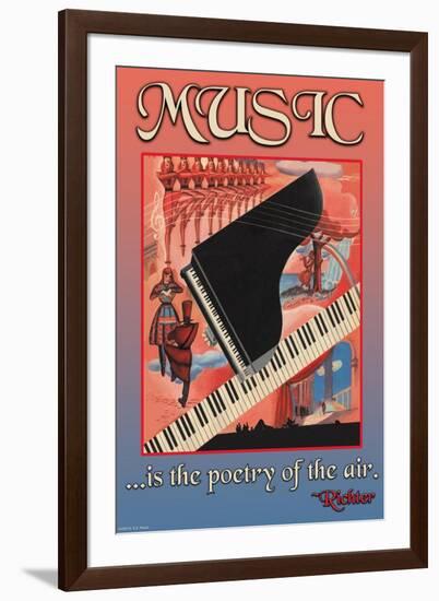 Music-null-Framed Art Print