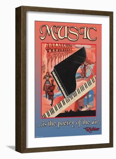 Music-null-Framed Art Print