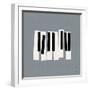 Musical Abstract III-Leah York-Framed Art Print
