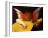 Musical Angel, 1521-Rosso Fiorentino-Framed Premium Giclee Print