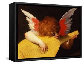 Musical Angel, 1521-Rosso Fiorentino-Framed Stretched Canvas