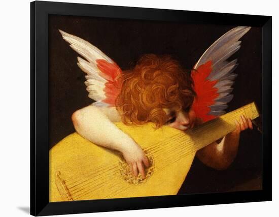 Musical Angel, 1521-Rosso Fiorentino-Framed Giclee Print