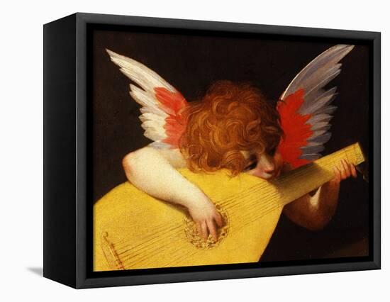 Musical Angel, 1521-Rosso Fiorentino-Framed Stretched Canvas