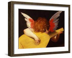 Musical Angel, 1521-Rosso Fiorentino-Framed Giclee Print