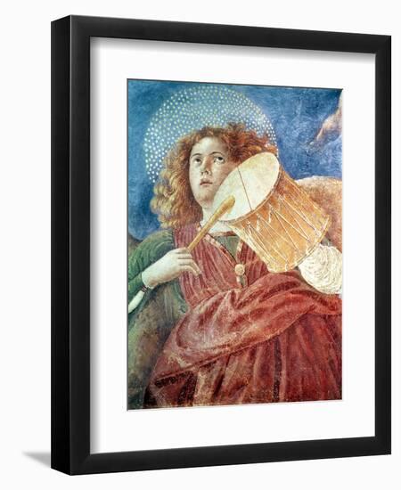 Musical Angel with Drum-Melozzo Da Forli-Framed Giclee Print