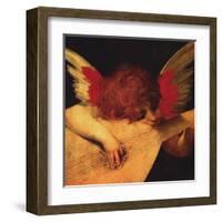 Musical Angel-Rosso Fiorentino (Battista di Jacopo)-Framed Art Print