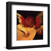 Musical Angel-Rosso Fiorentino (Battista di Jacopo)-Framed Art Print