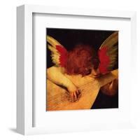 Musical Angel-Rosso Fiorentino (Battista di Jacopo)-Framed Art Print