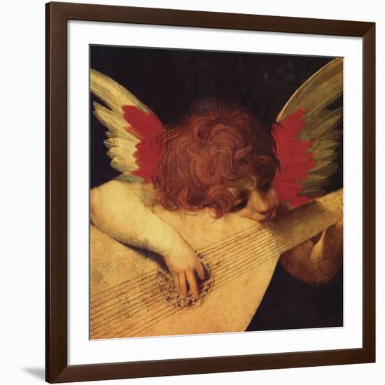 Musical Angel-Rosso Fiorentino-Framed Art Print