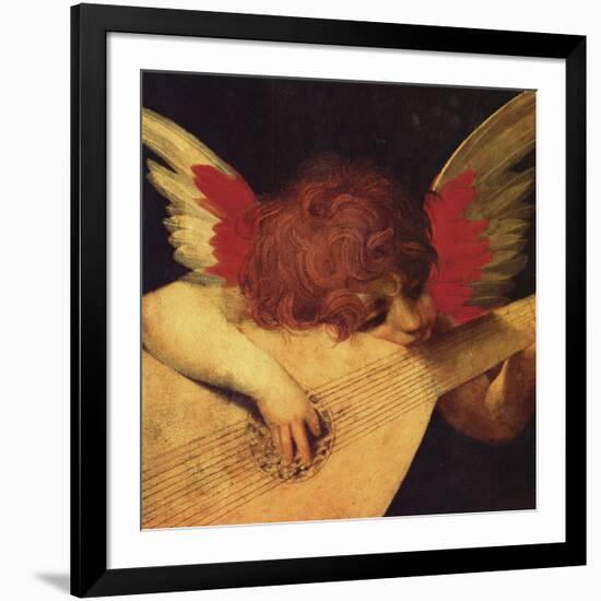 Musical Angel-Rosso Fiorentino-Framed Art Print