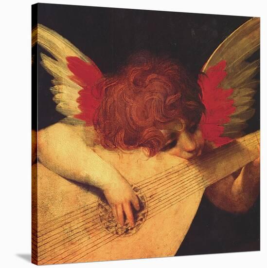 Musical Angel-Rosso Fiorentino-Stretched Canvas