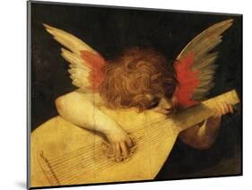 Musical Angel-Rosso Fiorentino-Mounted Giclee Print