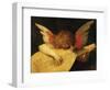 Musical Angel-Rosso Fiorentino-Framed Premium Giclee Print